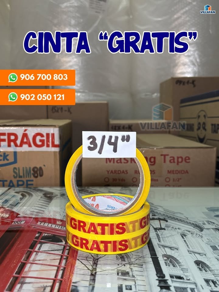 Detalle de Cinta Gratis