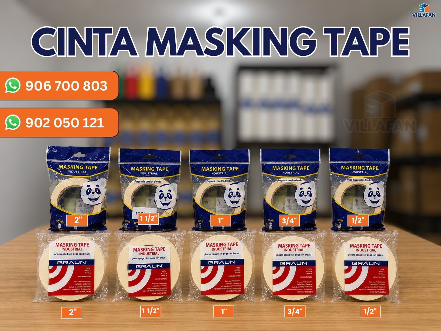 Detalle Masking Tape